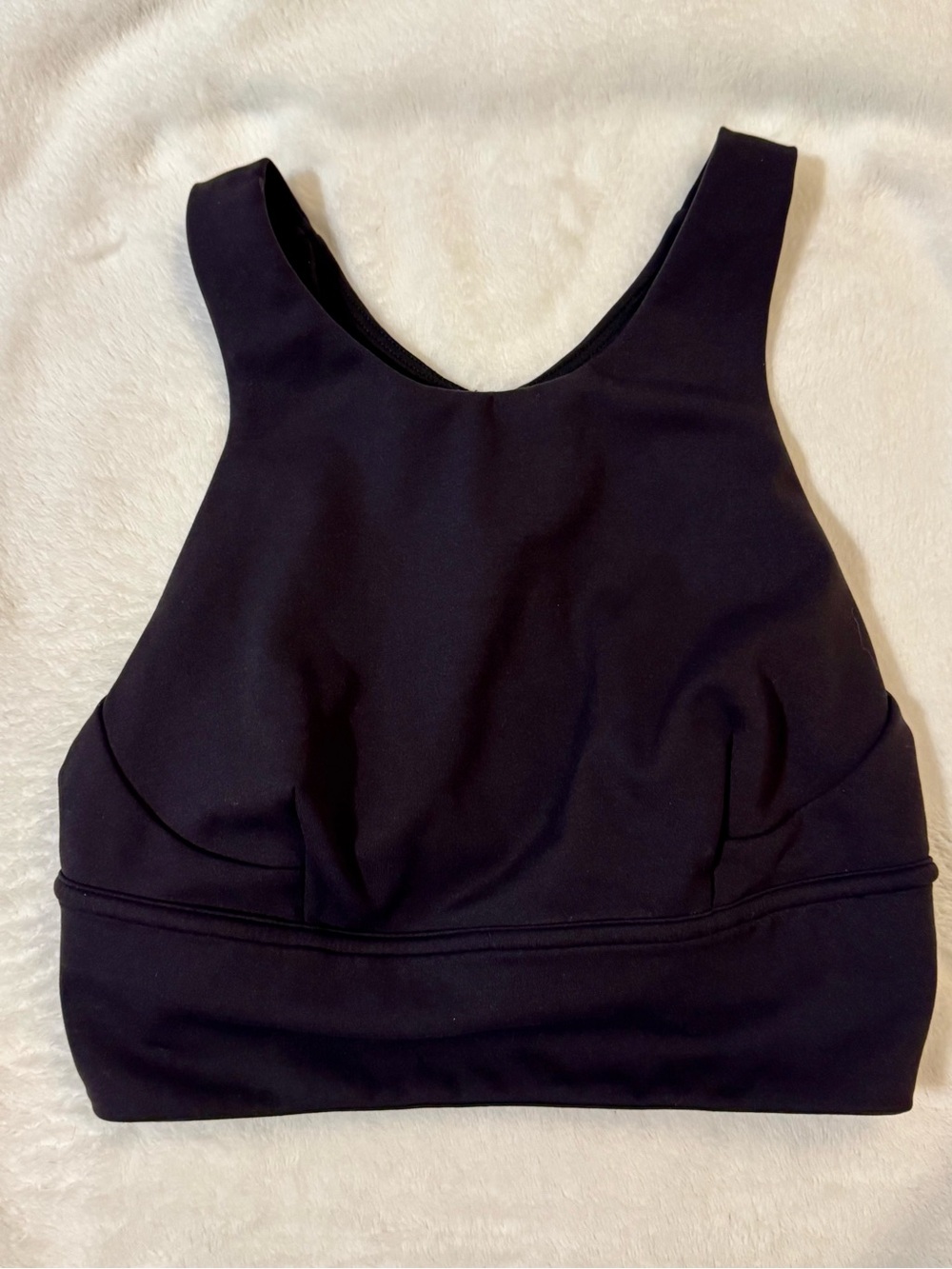 lululemon athletica Black High-Impact Scoop Sports Bra